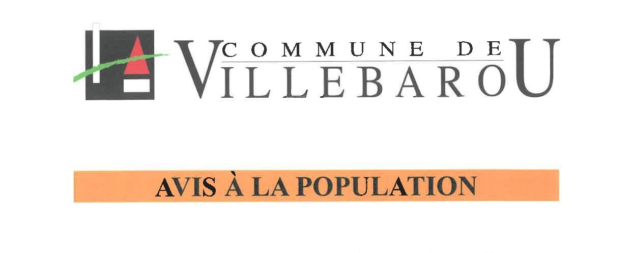 You are currently viewing AVIS À LA POPULATION