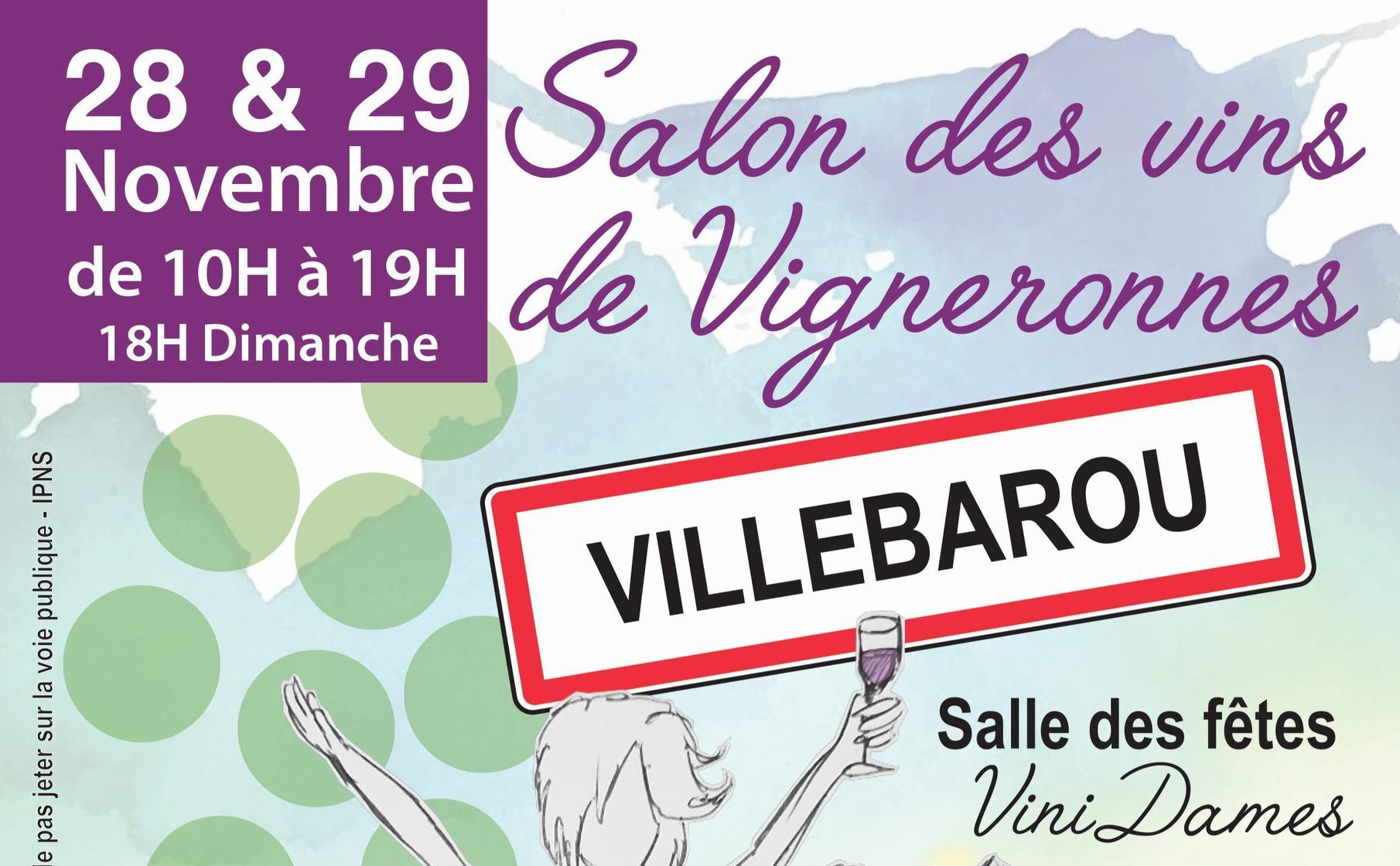 Vous consultez actuellement Salon des vins de Vigneronnes – 28 & 29 novembre 2026