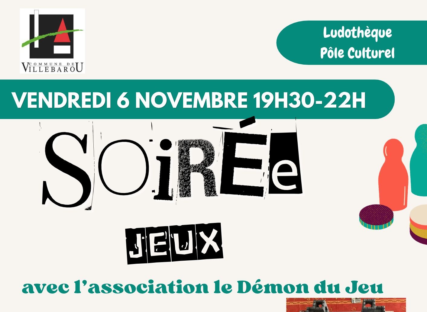 Vous consultez actuellement Soirée jeux avec l&rsquo;association le Démon du Jeu
